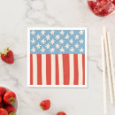 Search for stars and stripes napkins Red white and blue