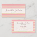 Search for fun business cards Stripes