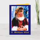 Search for michigan christmas cards Santa