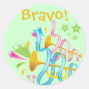 Search for colourful ribbons stickers Green