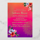 Search for fuchsia and gold wedding invitations Purple