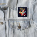 Search for vintage santa claus badges Merry and bright