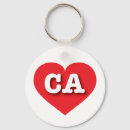 Search for i love ca key rings I heart california