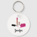 Search for lipstick rounded key rings Fashion