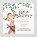 Search for giraffe baby shower invitations Gender neutral