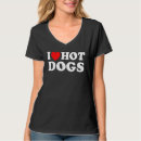 Search for hot dog tshirts Red