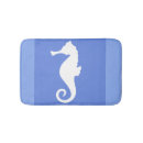 Search for seahorse bath mats Blue