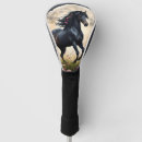 Search for horse golf head covers Black