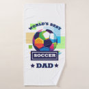Search for sports bath towels Soccer