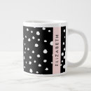 Search for black spots mugs Pattern of dots