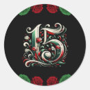 Search for mis quince anos stickers Floral