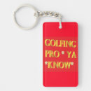 Search for gold and red key rings For him