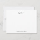 Search for wedding invitations grey note cards Minimalist