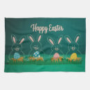 Search for easter decorations tea towels Bunnies