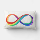 Search for infinity symbol cushions Rainbow