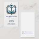 Search for anchor business cards Boat