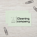 Search for commercial cleaning business cards Elegant