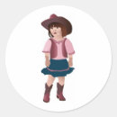 Search for little cowgirl stickers Country