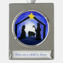 Search for creche christmas tree decorations Jesus