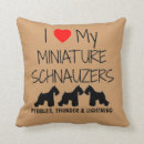 Search for miniature schnauzer cushions Heart
