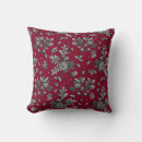 Search for grey leaf cushions Grey and burgundy