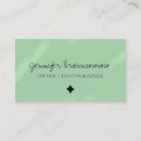 Search for media business cards Girly