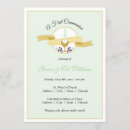 Search for twins first communion invitations Gold