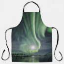 Search for northern aprons Aurora borealis