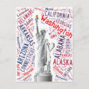 Search for 50 states postcards Monument