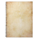 Search for old parchment paper notebooks Retro