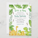 Search for baby dinosaur invitations Whimsical