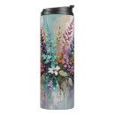 Search for purple and white flowers mugs Watercolor