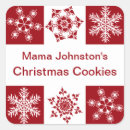 Search for cookie bag stickers Christmas cookies