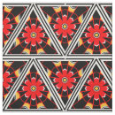 Search for black and gold pattern fabric Red