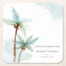 Search for palm tree coasters Watercolor