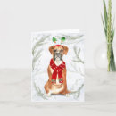 Search for boxer dog christmas cards Pets