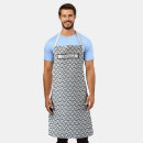 Search for black and white chevron aprons Zig zag