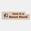 Search for bassets bumper stickers Dog
