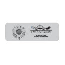 Search for horse return address labels Grey