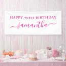 Search for 40th birthday banners Calligraphy