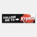 Search for restaurant bumper stickers Krystal