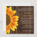 Search for rustic sunflower wedding invitations Yellow gold flowers