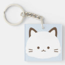 Search for cute face key rings Cat lover