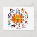 Search for zodiac postcards Planets