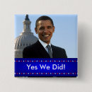Search for keepsakes square badges Obama