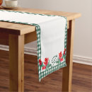 Search for monogram table runners Gingham