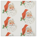 Search for santa fabric Vintage
