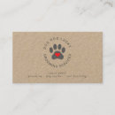 Search for dog paw print business cards Grooming