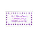 Search for borders return address labels Flowers