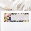 Search for elegant flowers return address labels Classic
